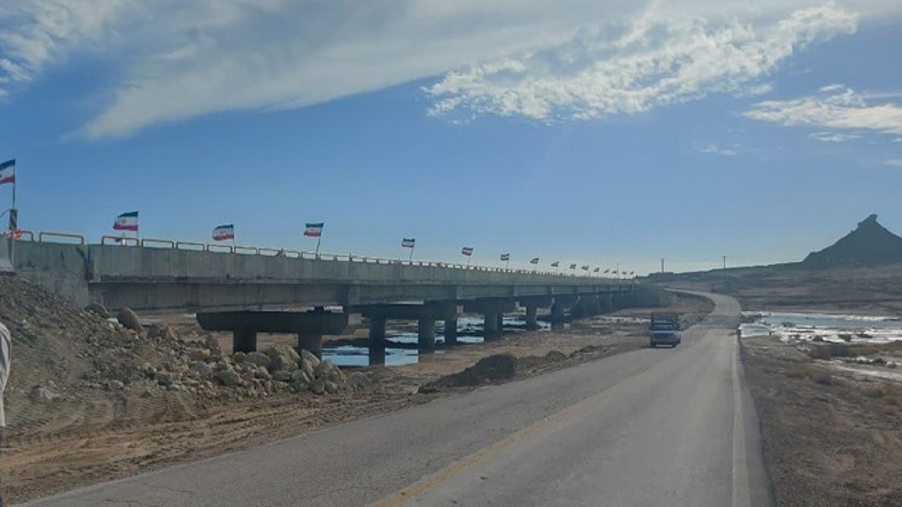 پل بندر چارک افتتاح شد