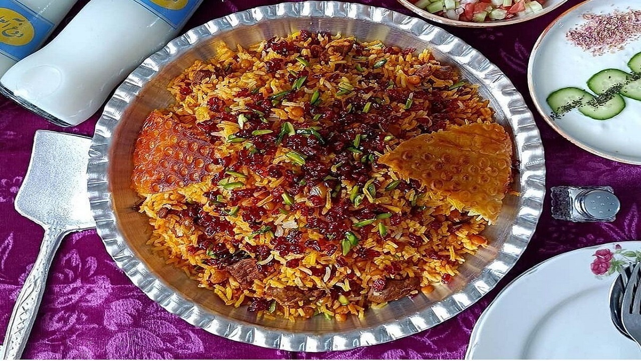 طرز تهیه یک پلوی مخلوط شیک و مجلسی