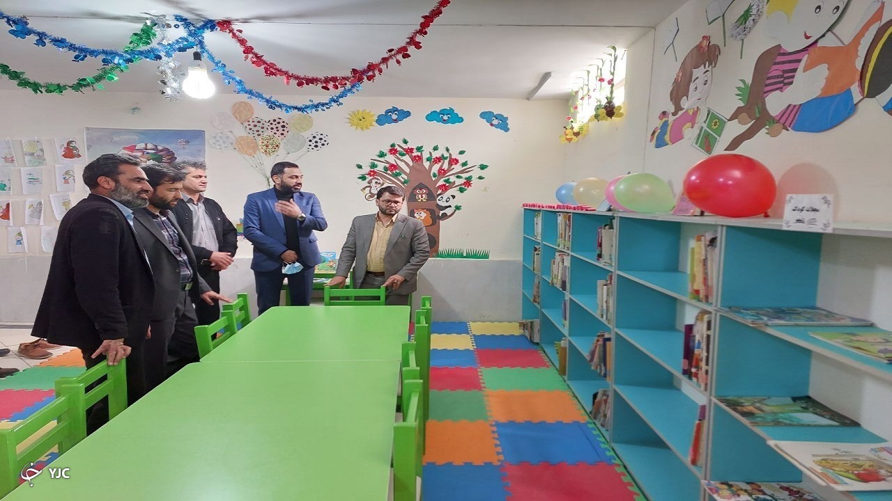 افتتاح کتابخانه مخصوص کودکان در شهر مشهدریزه تایباد
