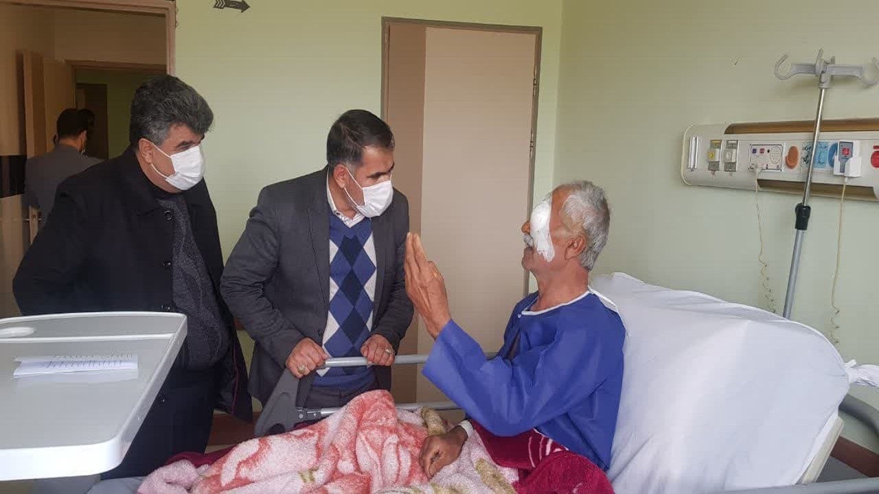 انجام رایگان جراحی چشم ۴۰ بیمار در کردستان