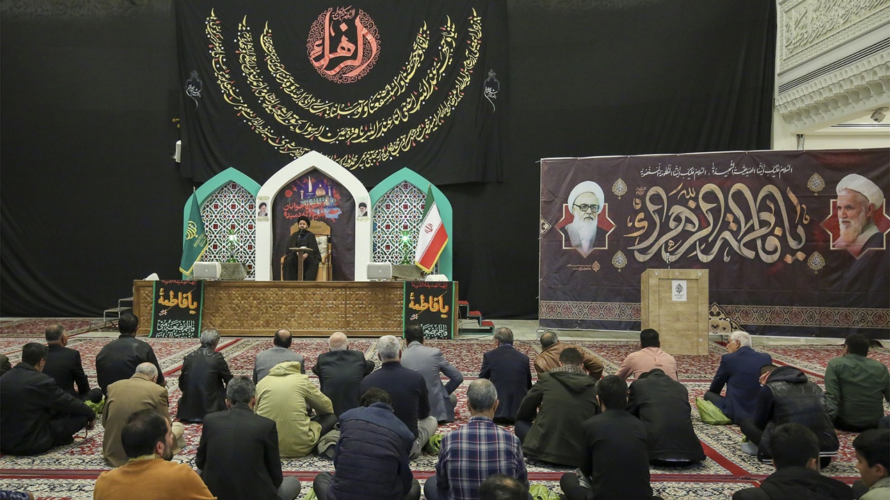 مراسم سالگرد ارتحال حضرات آیات صدرالدین و محی الدین حائری شیرازی