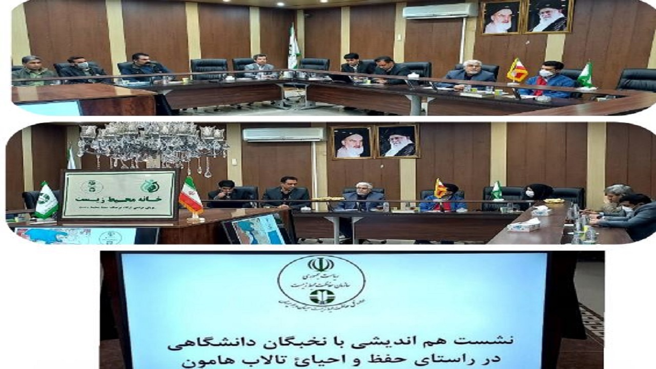نخبگان و کارشناسان زابل پای کار برنامه احیای تالاب هامون