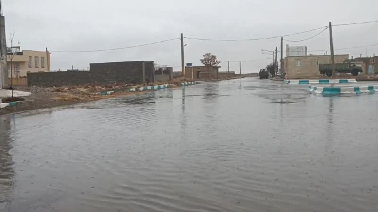 بارش باران در استان کویری یزد