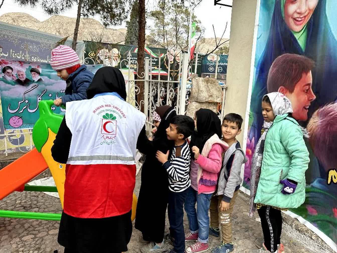 بهره مندی ۳ هزار کودک زائر از خدمات تیم سحر کرمان