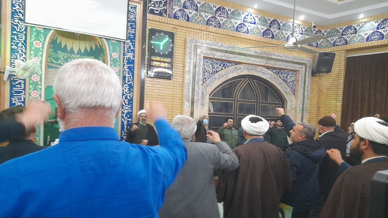 برگزاری مراسم دفاع از حریم ولایت در بجنورد