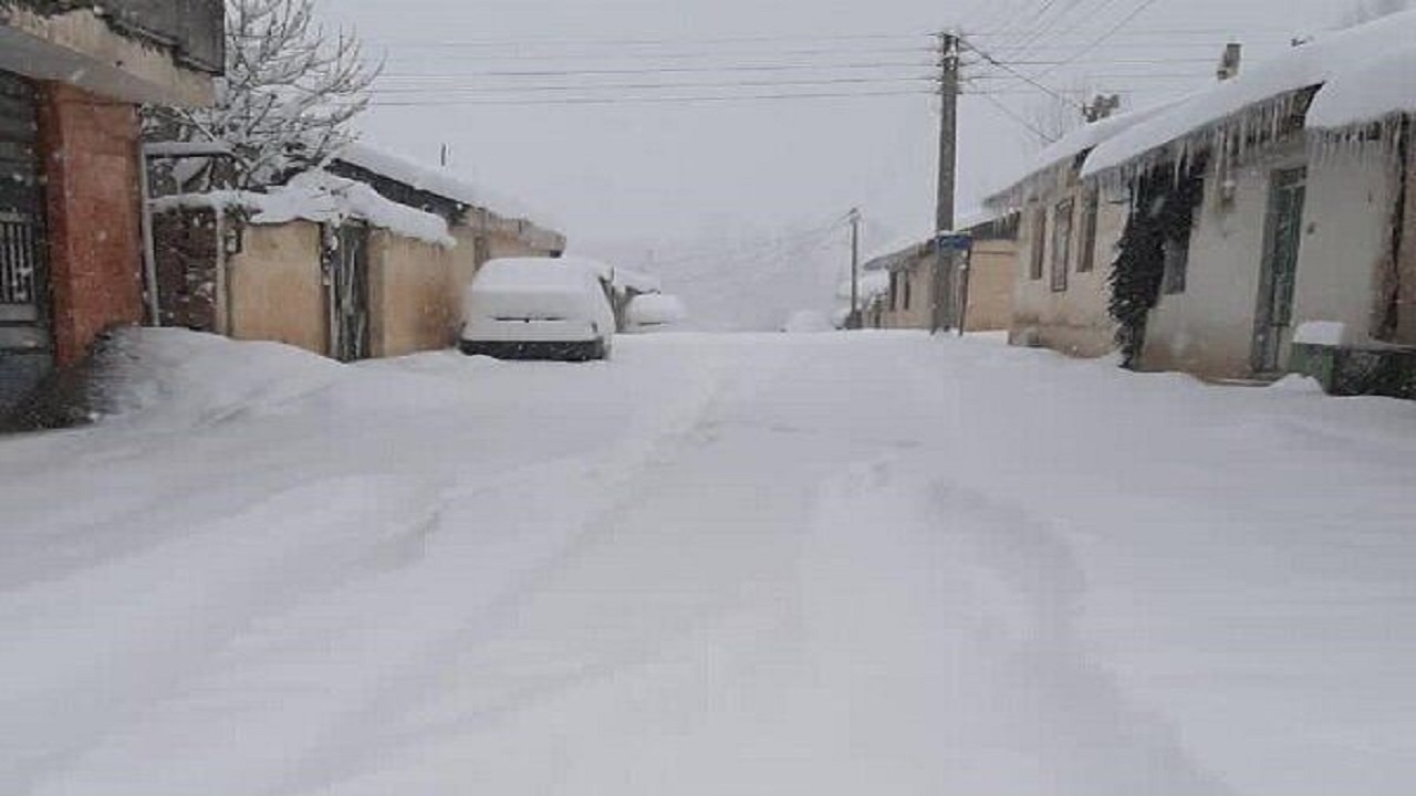 ۱۵ سانتی‌متر برف در قوچان بارید