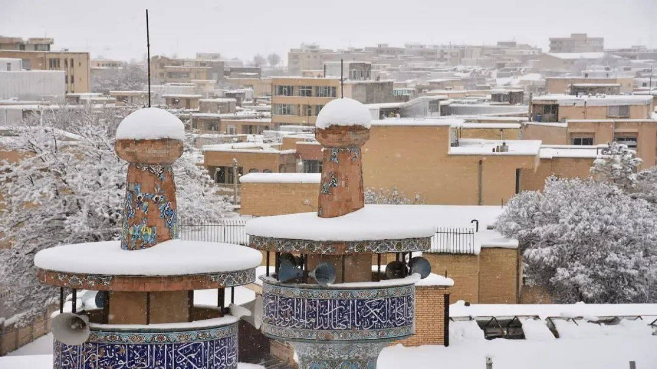 تصاویری از سفیدپوش شدن شهر بروجن در بیستمین روز از فصل زمستان