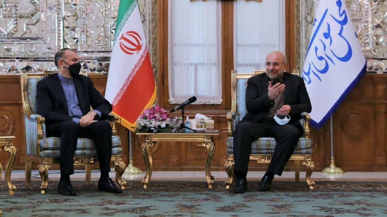 تشکر امیرعبداللهیان از قالیباف بابت دستاوردهای سفر به ترکیه