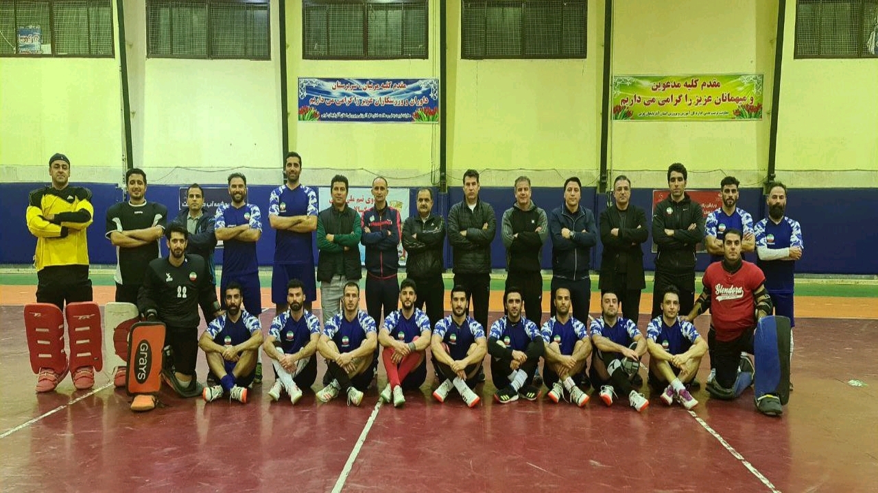 گلستان میزبان اردوی تیم ملی هاکی سالنی کشور