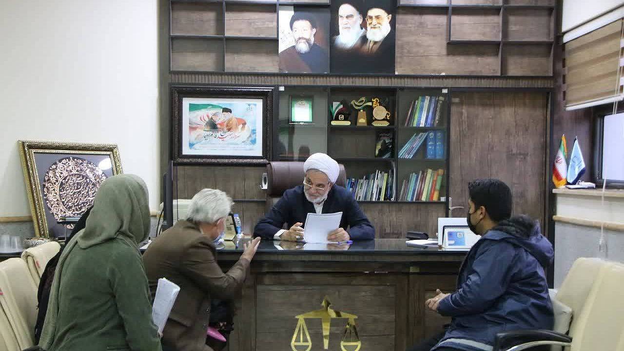 ملاقات مردمی رئیس کل دادگستری با مردم شرق کرمان