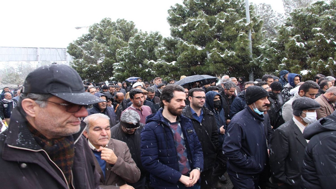 برگزاری مراسم وداع با مرحوم پروفسور اشرفی در دانشگاه کاشان