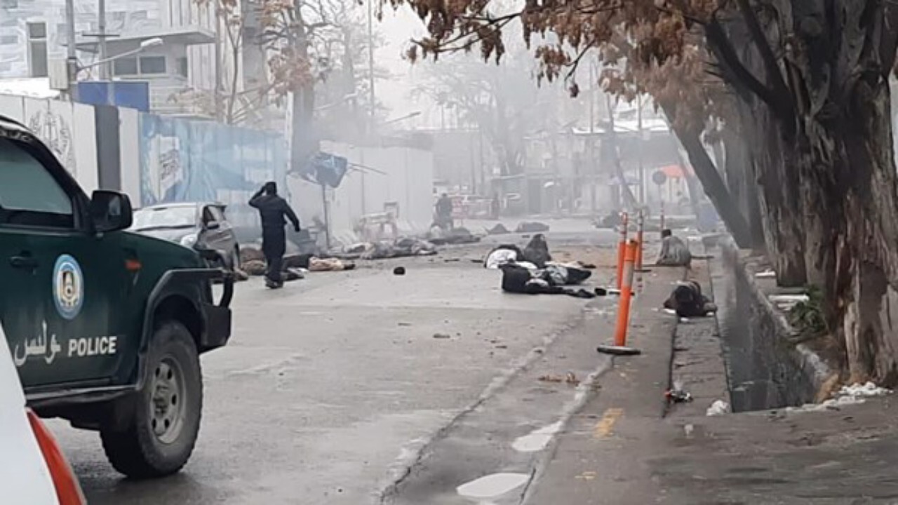 انفجار در نزدیکی وزارت خارجه طالبان