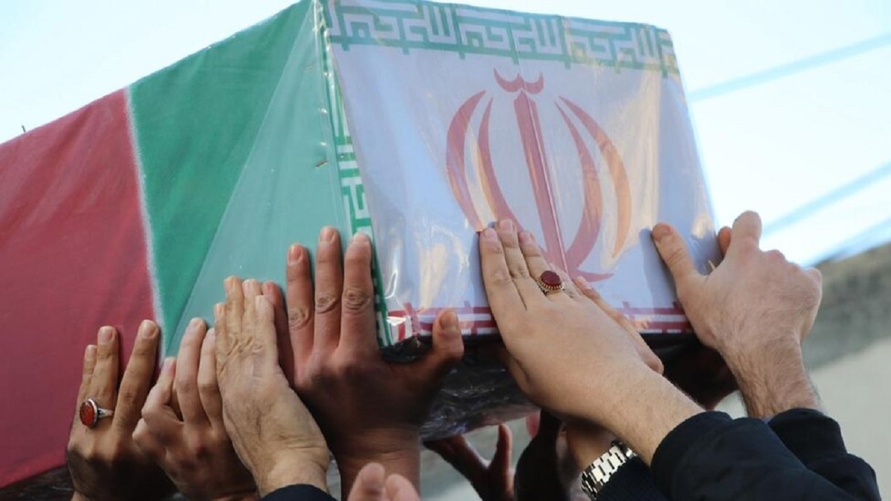 برگزاری مراسم استقبال از شهید تازه تفحص شده دفاع مقدس در گلستان