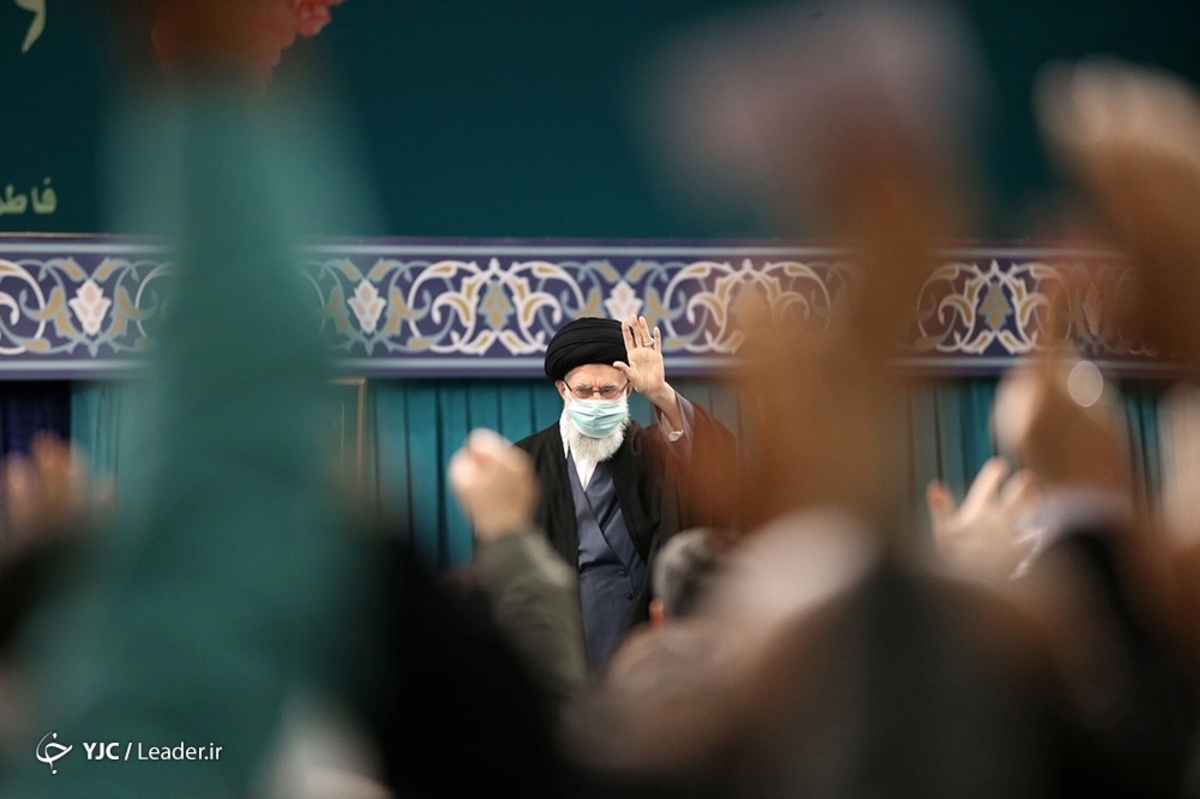 مراسم جشن تکلیف دختران دانش‌آموز با حضور مقام معظم رهبری