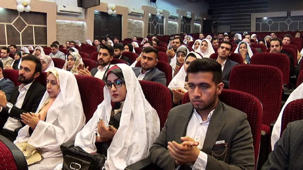 آغاز زندگی مشترک ۱۰۵ زوج جوان کارکنان سپاه حضرت نبی اکرم (ص)