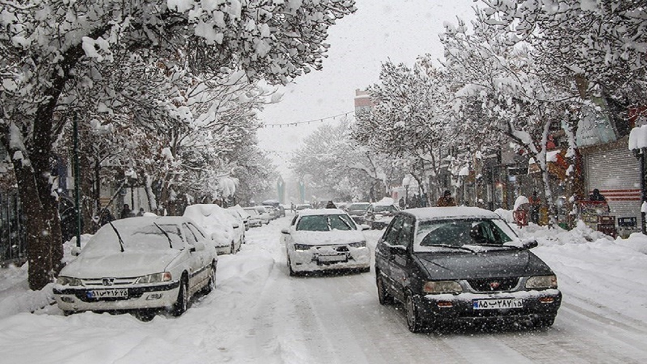 برف و باران کردستان را فرا می گیرد