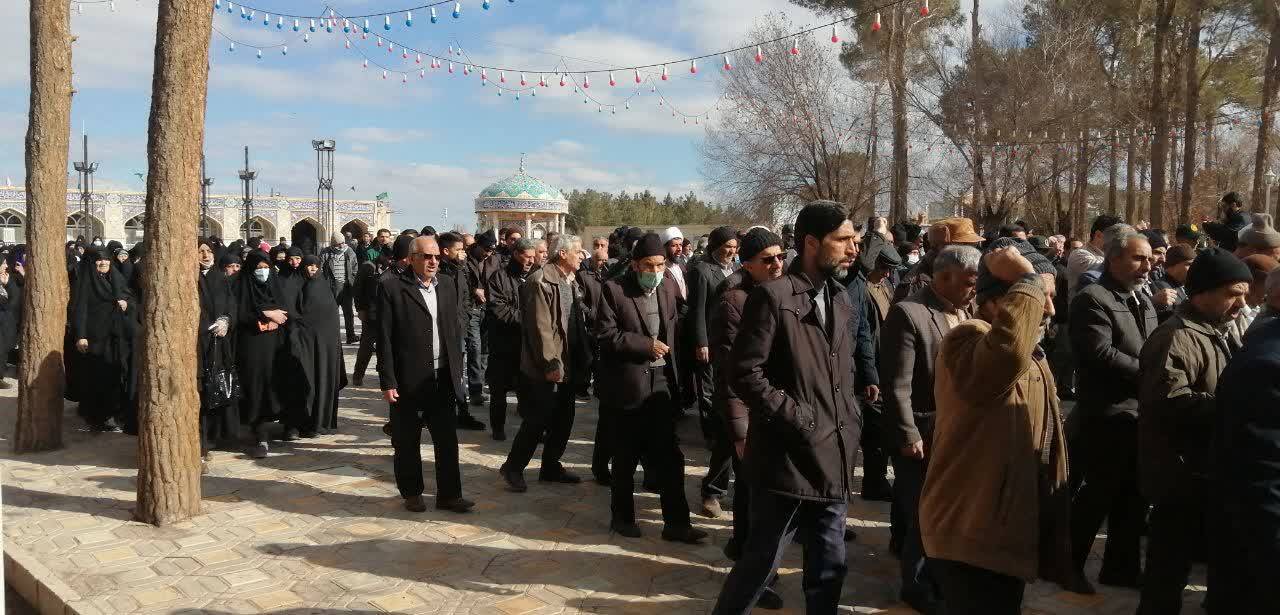 راهپیمایی مردم نایین در انزجار و محکومیت نشریه فرانسوی + فیلم و تصاویر