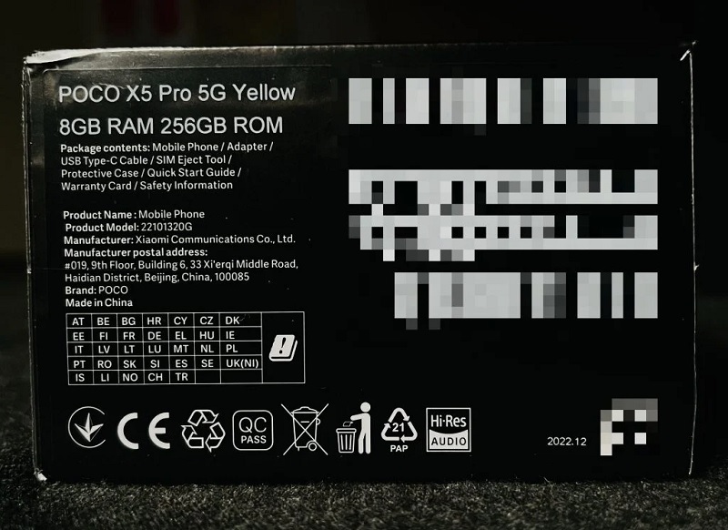 افشای اولین تصاویر زنده پوکو X۵ و پرو ۵G