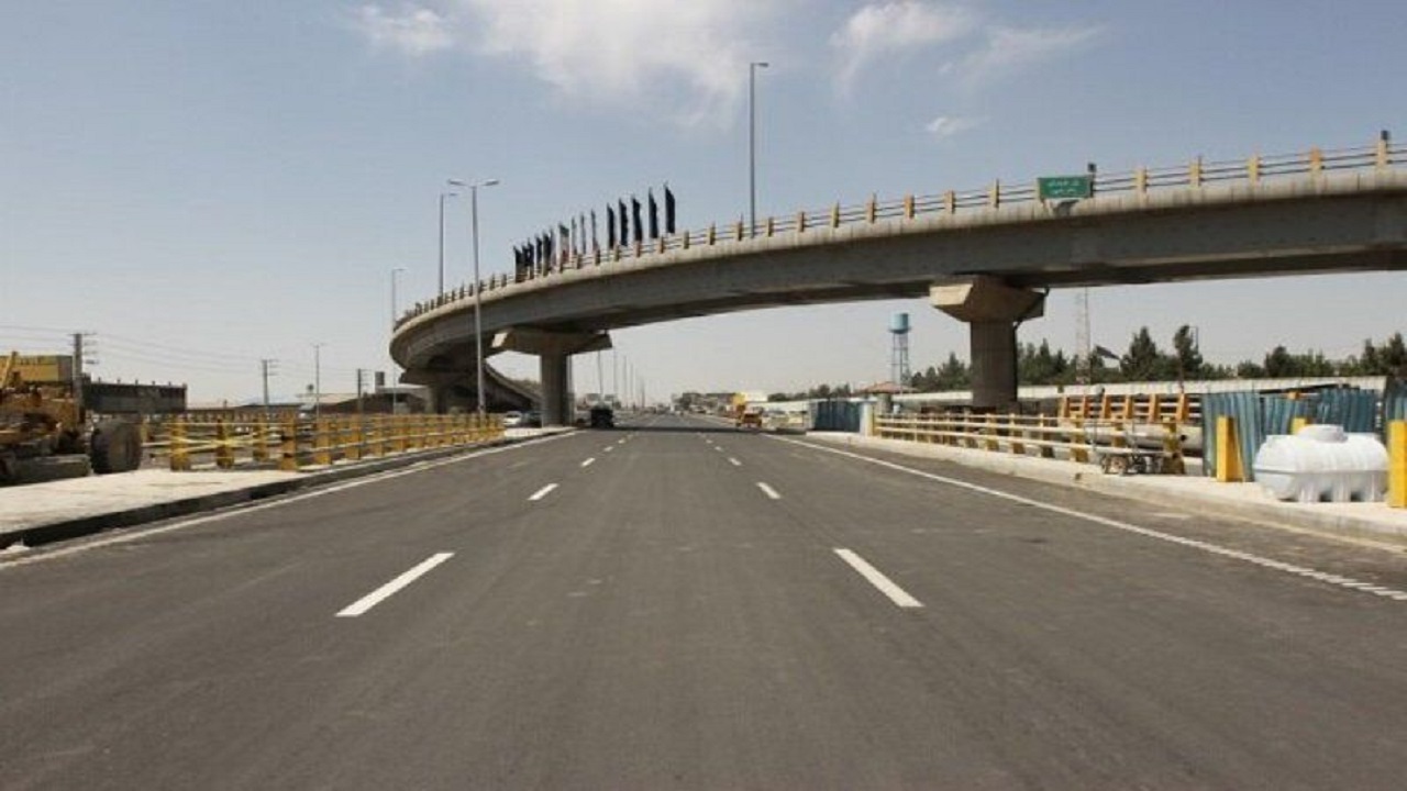 بهره برداری از پل غدیر همدان در دهه فجر