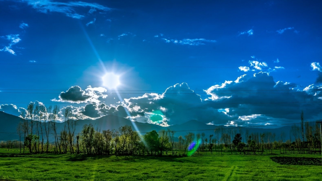آسمان گیلان صاف و نیمه ابری