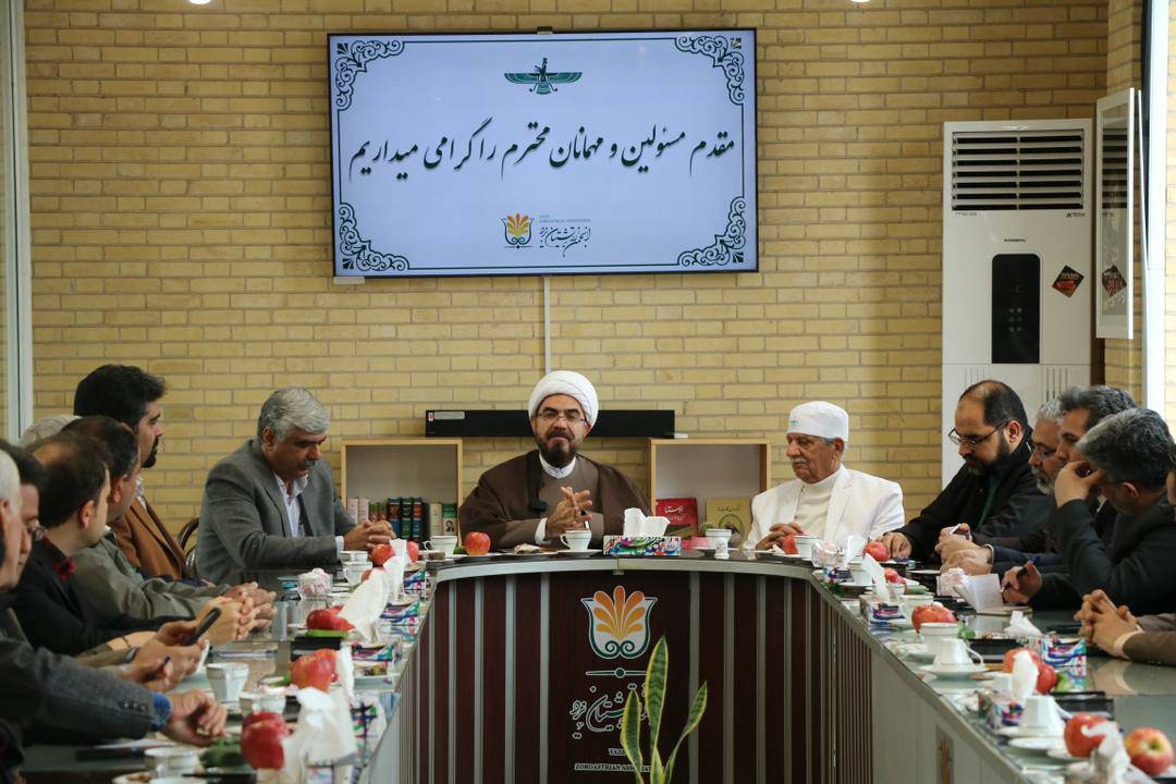 حضور نماینده رئیس&zwnj;جمهور در آتشکده زرتشتیان&zwnj; یزد