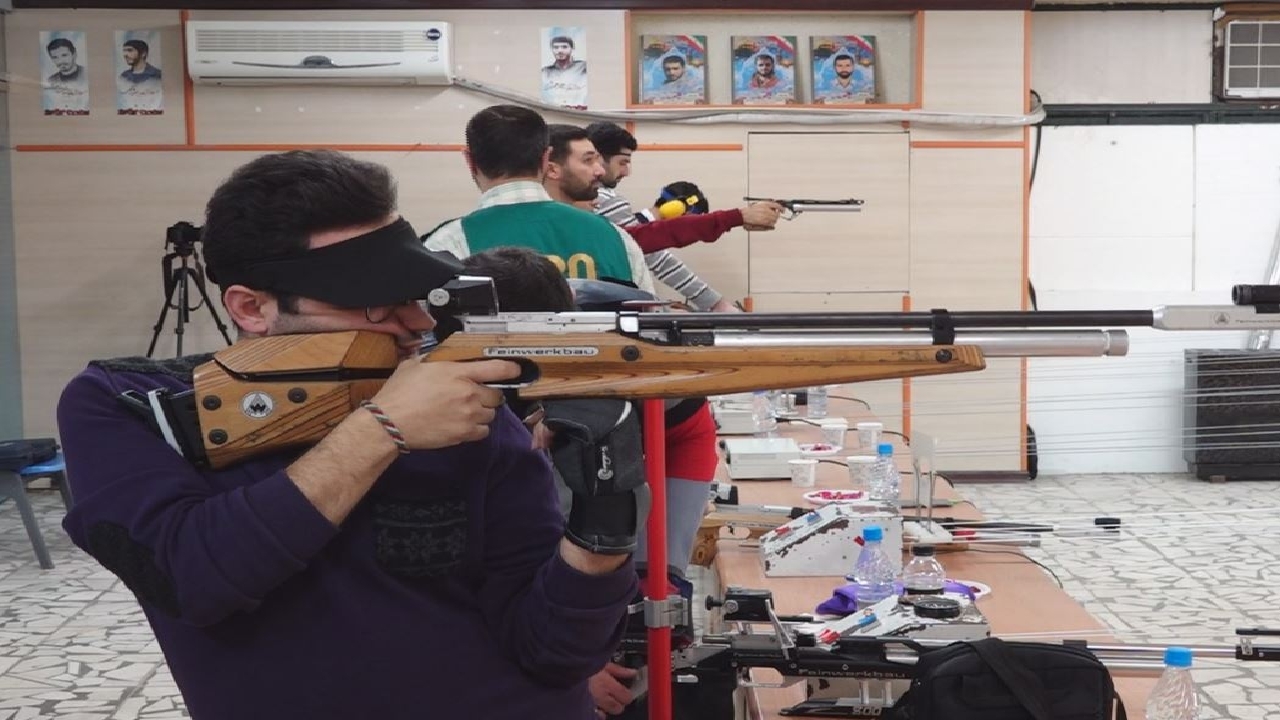 برگزاری مسابقات استانی تیراندازی در رشت