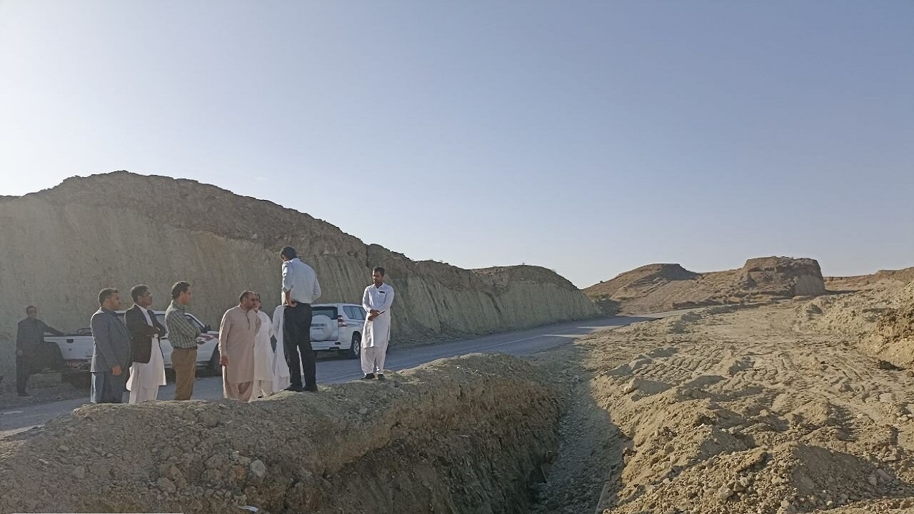 شکستگی خط اصلی لوله انتقال آب از سد زیردان چابهار رفع شد
