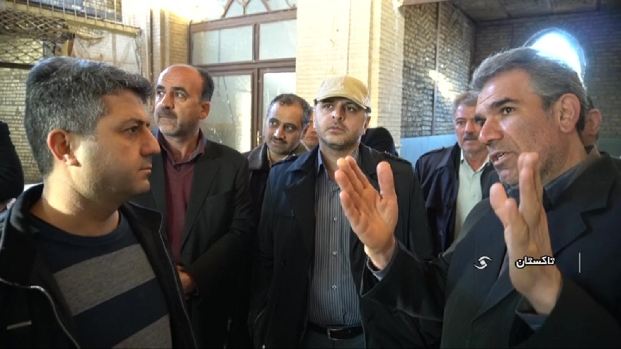 بازدید معاون عمرانی استاندار قزوین از تاکستان