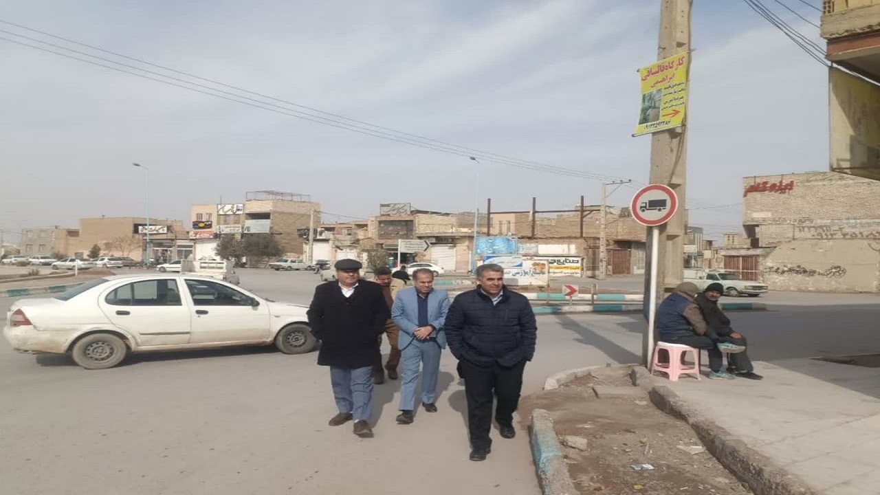 میدان طلائیه حسن آباد یزد سامان‌دهی می‌شود