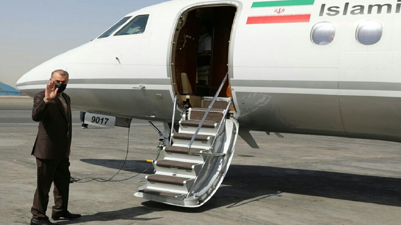 امیرعبداللهیان در راه تهران