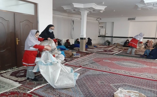 امدادرسانی به بیش از یک هزار نفر در برف و کولاک کردستان + تصاویر