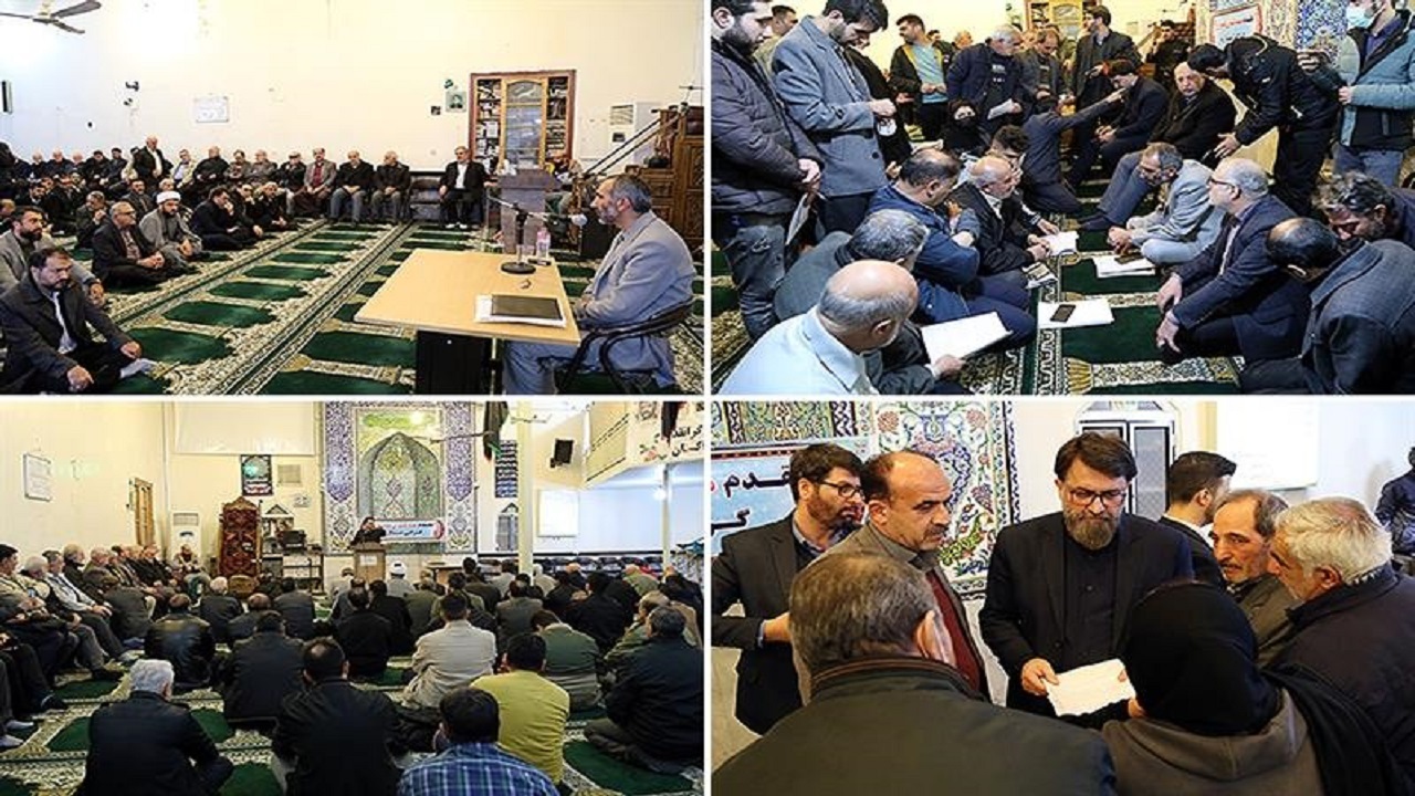دیدار مسئولان قضایی استان قزوین با مردم تاکستان 