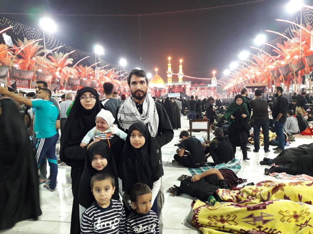 فرزند ششم مان در کربلا به دنیا آمد