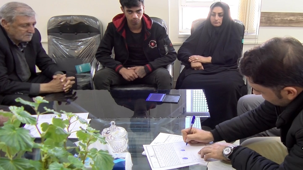 بخشش قاتل پس از ۵ سال