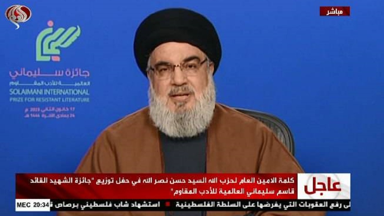 سید حسن نصرالله: شهید سلیمانی فرمانده‌ای بزرگ در مبارزه با اسرائیل بود
