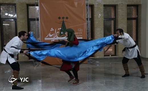 افتتاح سالن فرهنگی ورزشی کاوسی در اردکان +تصویر