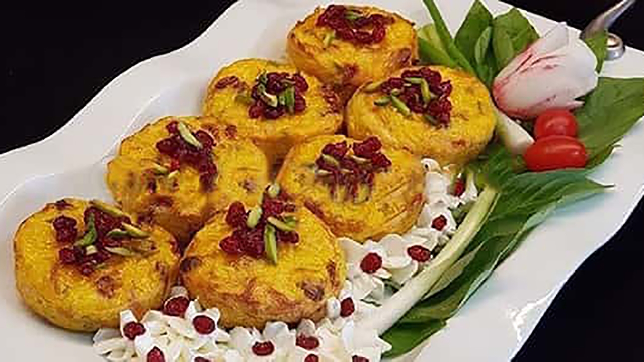 آموزش تهیه کوکوی برنج + فیلم