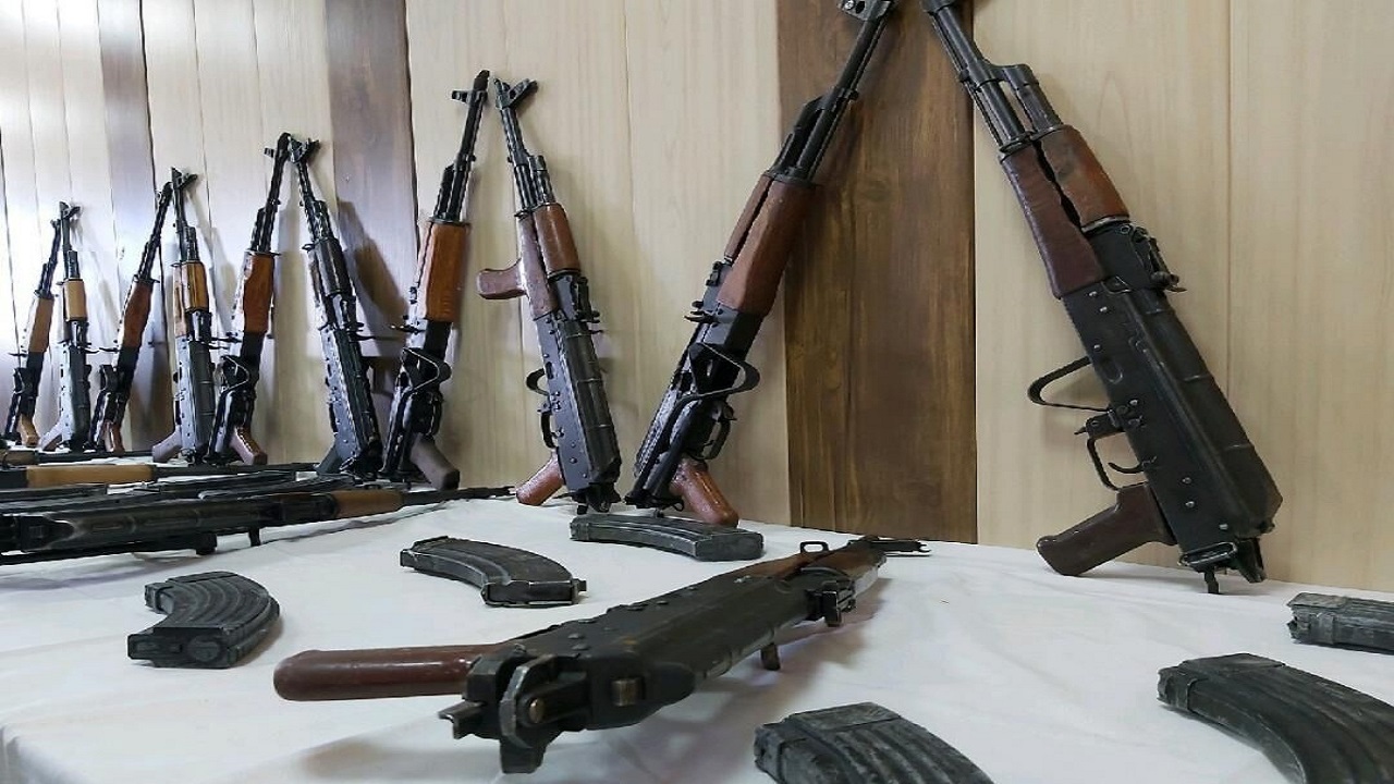 ۲۳ قبضه سلاح جنگی در سیستان و بلوچستان کشف شد