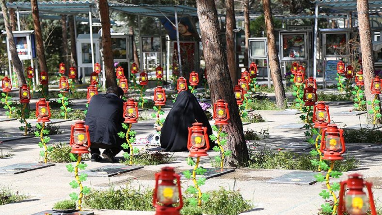 وضعیت نامناسب گلزار شهدای امام زاده حمزه + فیلم