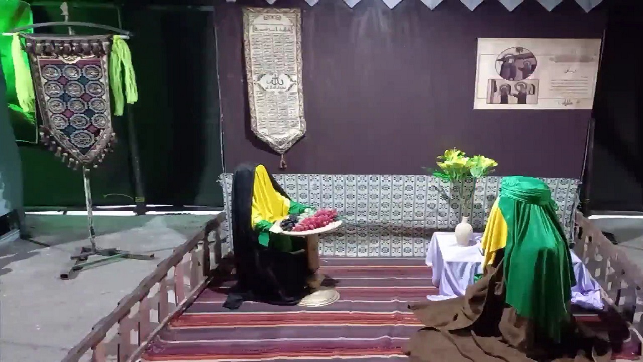 برپایی خیمه یاس نبوی در مراغه