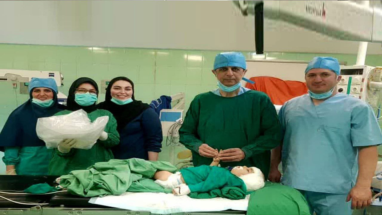 بازگشت شنوایی به کودک گلستانی در بابل