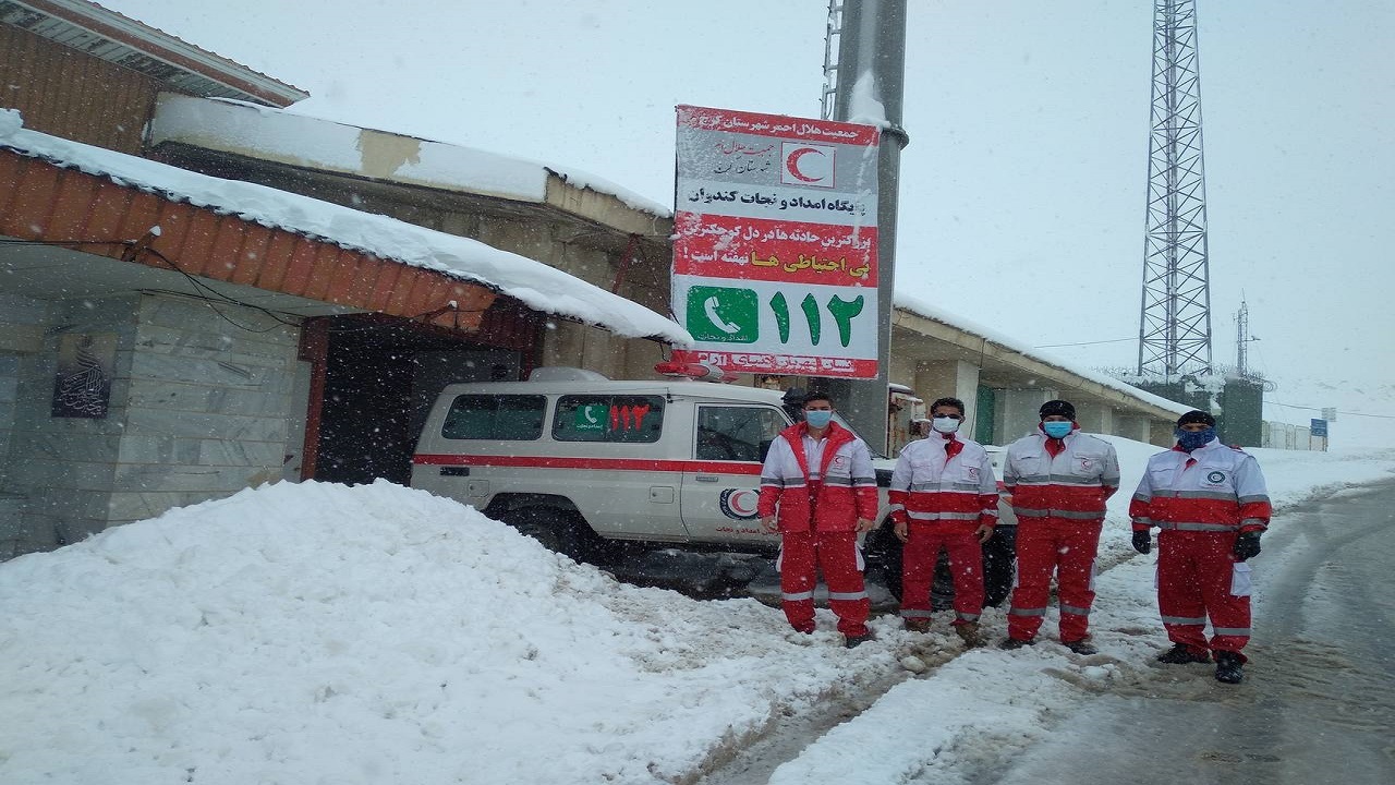 آماده‌باش امدادگران در پایگاه‌های امدادی چهارمحال و بختیاری
