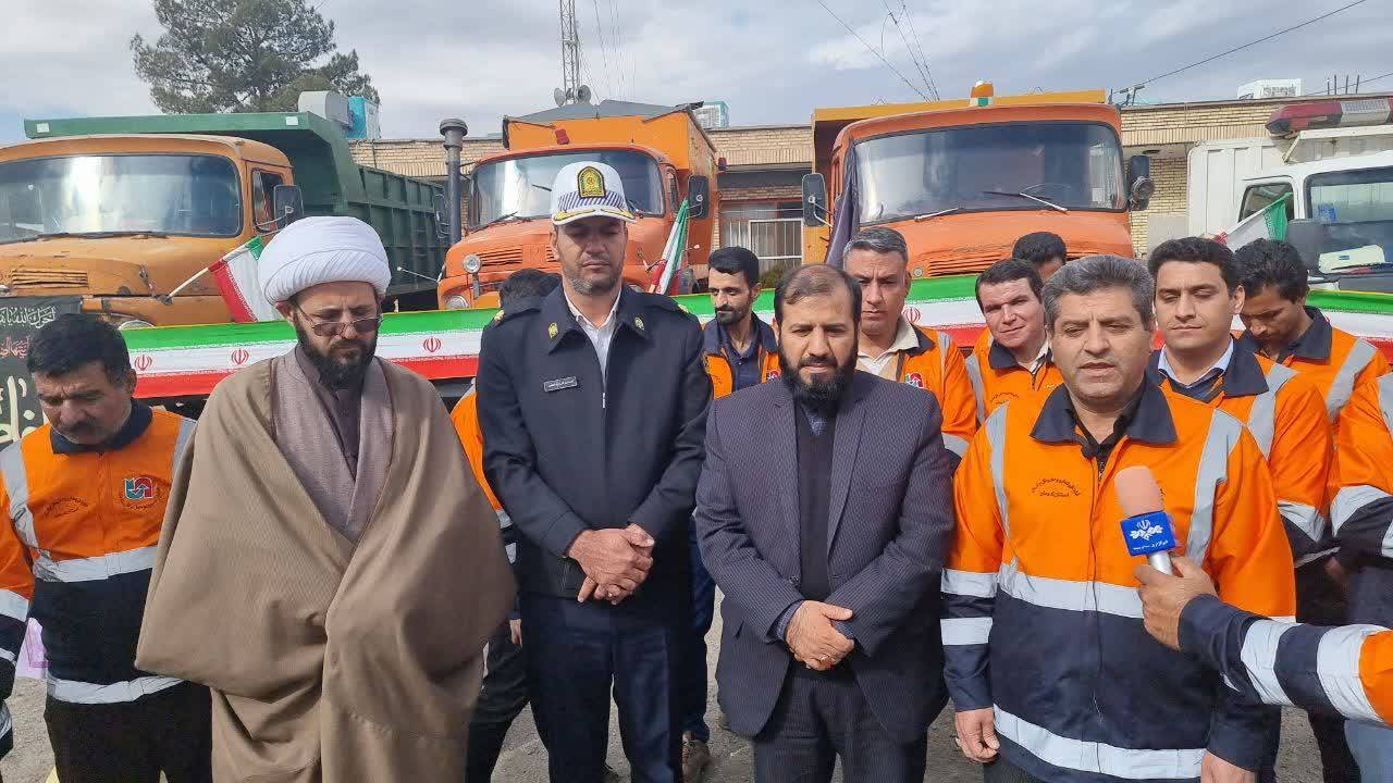 آغاز اجرای طرح زمستانی راهداری در شهرستان زرند