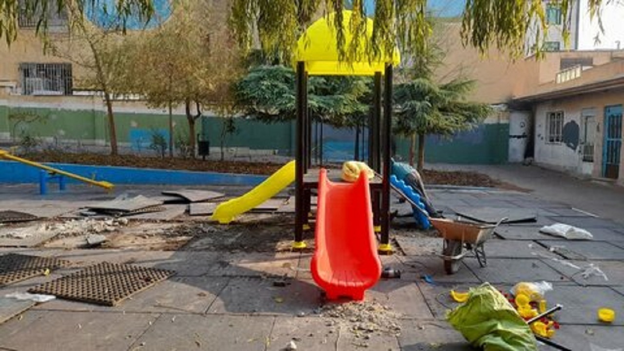 بوستان ایثار و آزادگان به ست تندرستی و امکانات رفاهی تجهیز شدند