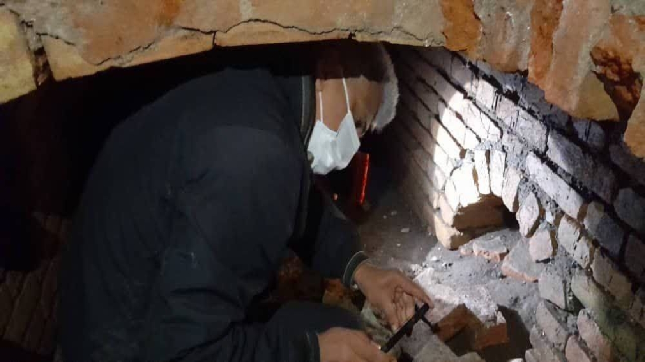 کشف یک سازه معماری زیرزمینی در لنگرود