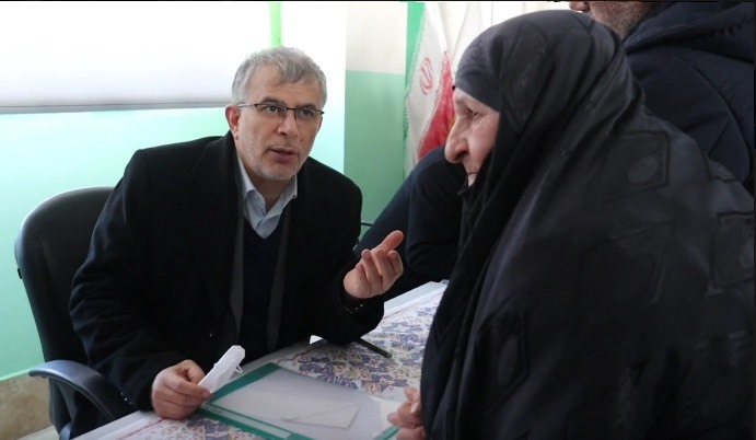 برگزاری میز خدمت جهادی در شهرک مسکونی پیام ماهدشت