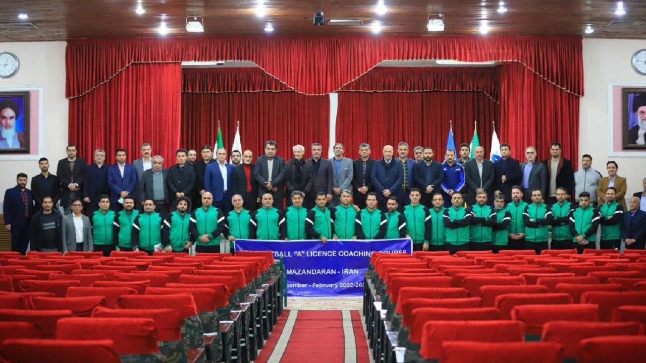 شروع کلاس مربیگری درجه A فوتبال آسیا در مازندران
