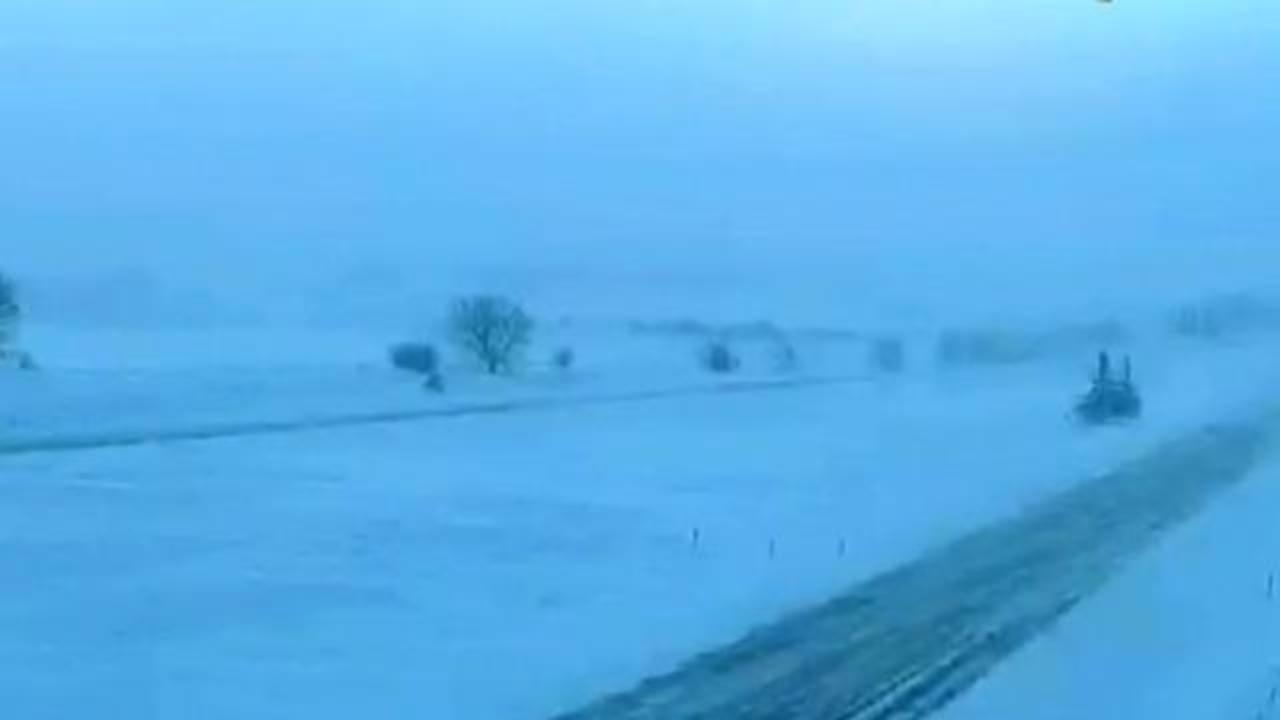 طوفان زمستانی در آمریکا