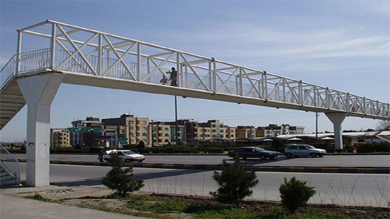 ساخت نخستین پل هوایی عابر پیاده در دیلم آغاز شد