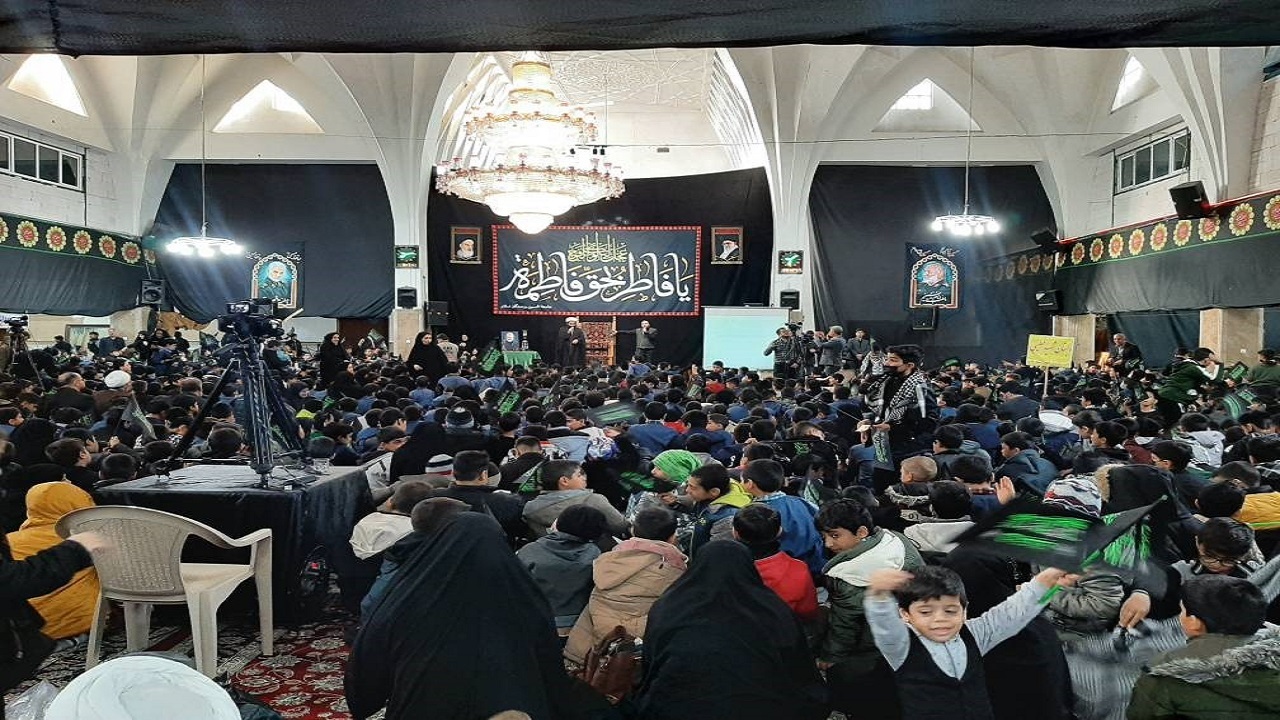 اجتماع بزرگ نوگلان فاطمی در مشهد مقدس